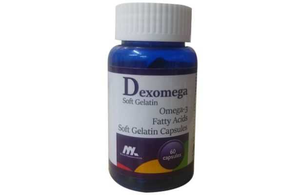 Dexomega Omega 3 Fatty Acids Soft Gelatin Capsule (60)