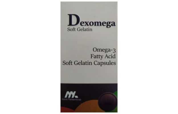 Dexomega Omega 3 Fatty Acids Soft Gelatin Capsule (30)