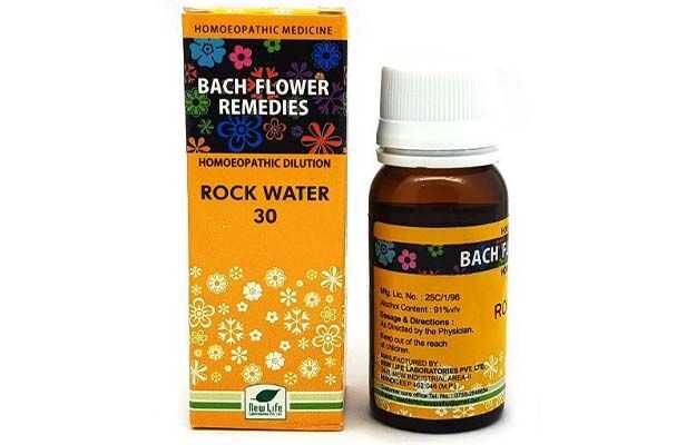 New Life Bach Flower Rock Water 30 Dilution