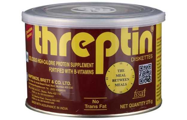Threptin High Calorie Protein Diskette Chocolate 275gm