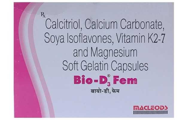 Bio D3 Fem Soft Gelatin Capsule