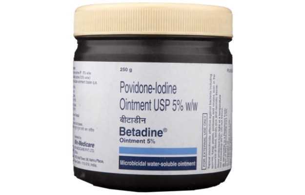 Betadine 5% Ointment 250gm