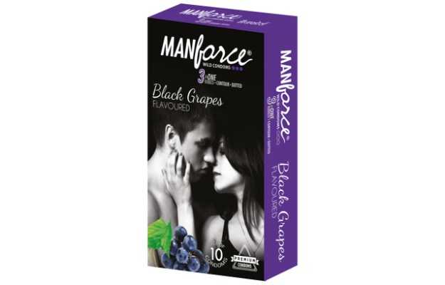 Manforce Wild Black Grapes Condom (10)