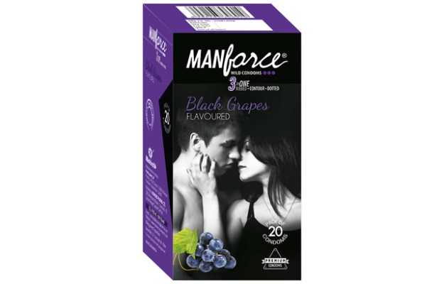 Manforce Wild Black Grapes Condom (20)