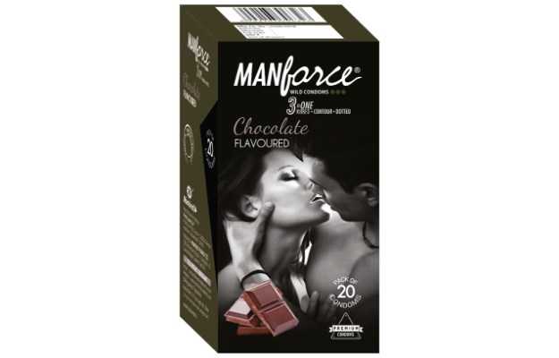 Manforce Wild Chocolate Condom (20)