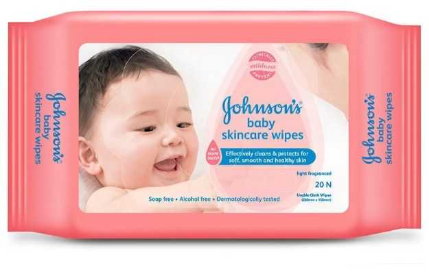 Johnson Baby Skincare Wipes (20)