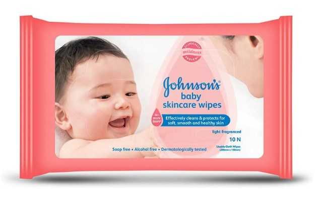 Johnson Baby Skincare Wipes (10)