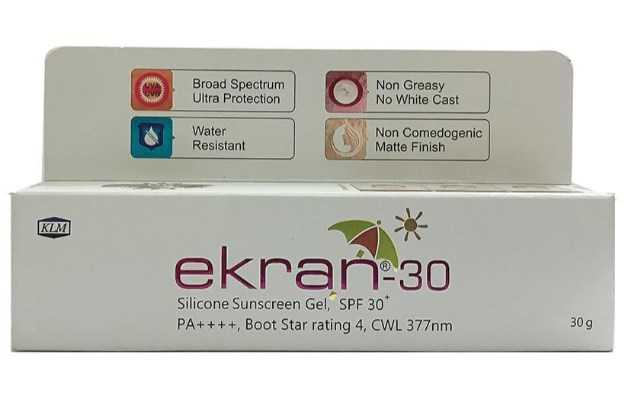 Ekran 30 Silicone Sunscreen Gel