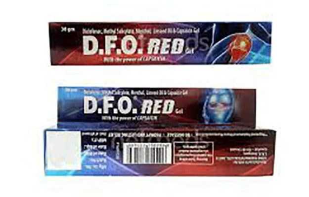 DFO Red Gel 50gm