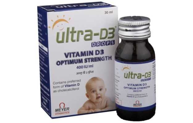Ultra D3 400IU Oral Drops 30ml