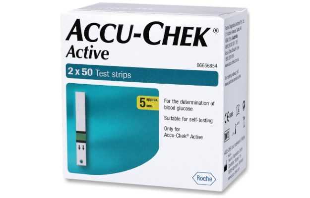 Accu Chek Active Test Strip (100)