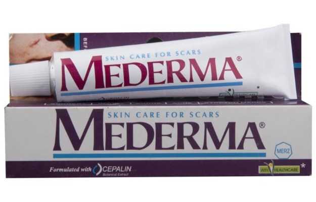 Mederma deals cream use