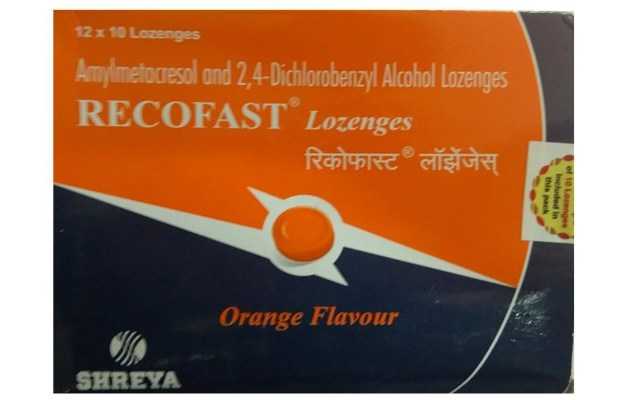 Recofast Lozenges Orange