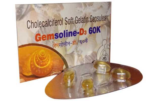 Gemsoline D3 60 K Capsule