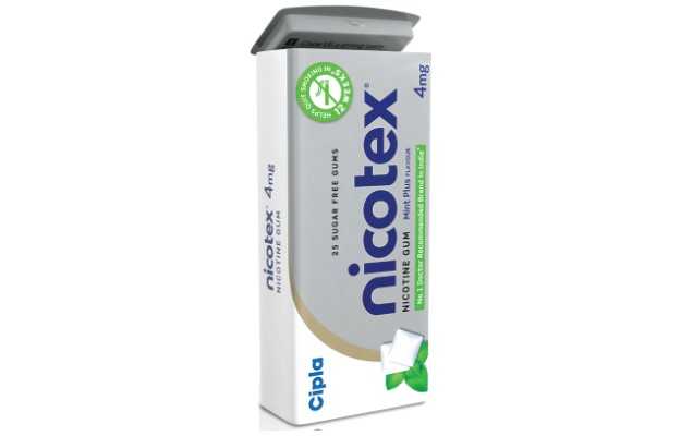 Nicotex Plus 4 Chewing Gums Mint (25)