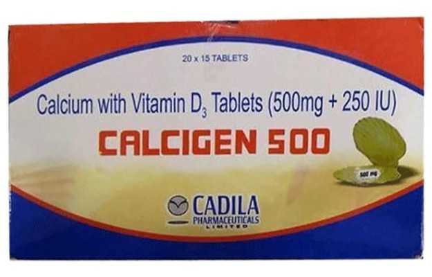 Calcigen 500 Tablet