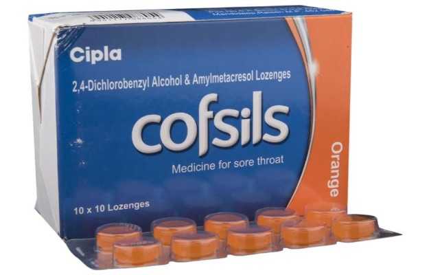 Cofsils Orange Lozenges