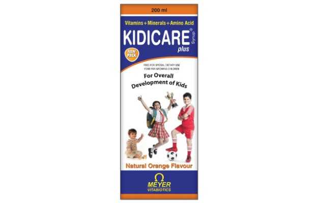 Kidicare Plus Syrup Orange