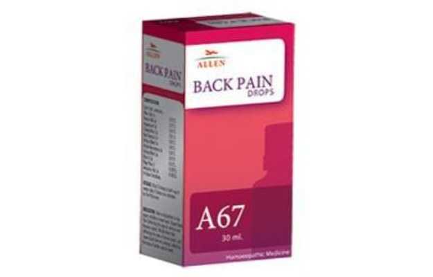 Allen A67 Back Pain Drops