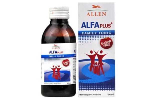 Allen Alfa Plus Sugar Free Family Tonic 100ml