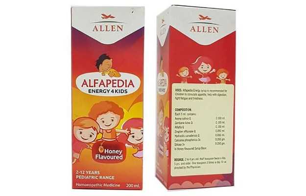 Allen Alfapedia Energy 4 Kids Syrup 200ml