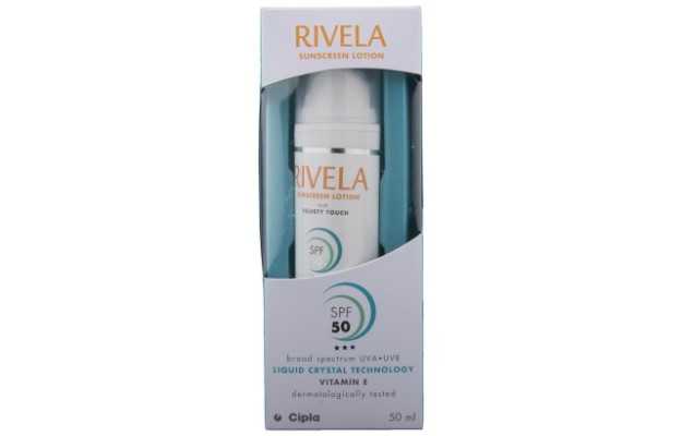 Rivela SPF 50 Sunscreen Lotion