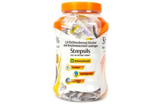 Strepsils Lozenges Orange Warm Soothing (200)