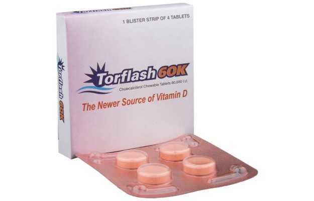 Torflash 60K Chewable Tablet