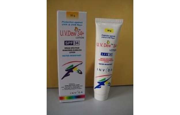 UV Dew 34 Plus LT Lotion