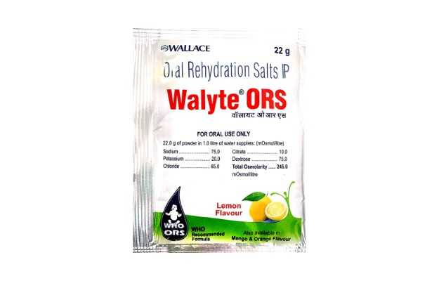 Walyte ORS Lemon Powder 22gm