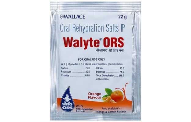 Walyte ORS Orange Powder  22gm