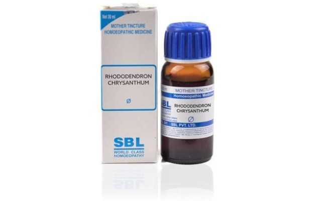 SBL Rhododendron chrysanthum Mother Tincture Q