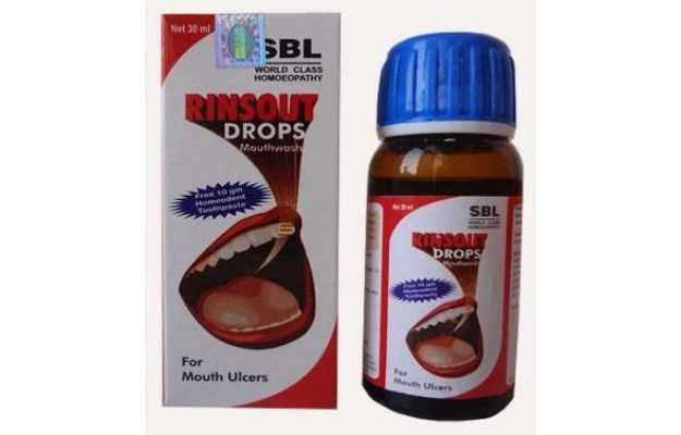 SBL Rinsout Drops Mouthwash