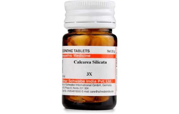 Schwabe Calcarea silicata Trituration Tablet 3X