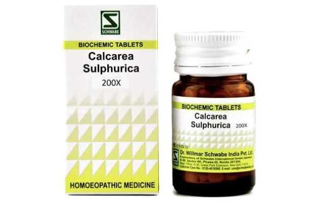 Schwabe Calcarea sulphurica Biochemic Tablet 200X 20g