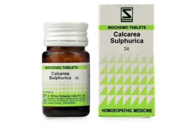 Schwabe Calcarea sulphurica Biochemic Tablet 3X 20g
