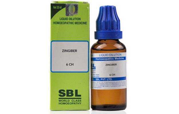 SBL Zingiber officinale Dilution 6 CH
