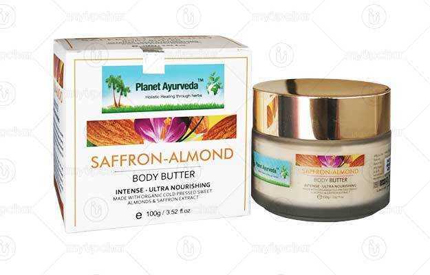 Planet Ayurveda Saffron Almond Body Butter