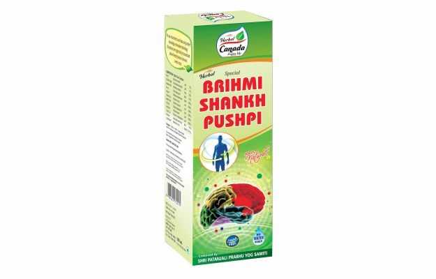 Herbal Canada  Brihmi Shankh Pushpi Syrup
