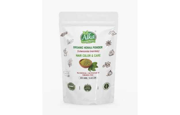 Alka Ayurvedic Pharmacy Organic Henna Powder