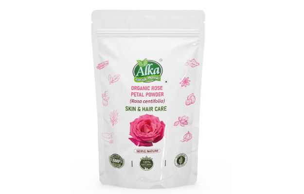 Alka Ayurvedic Pharmacy Organic Rose Petal Powder