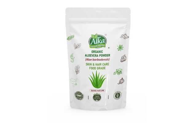 Alka Ayurvedic Pharmacy Organic Aloe vera Powder