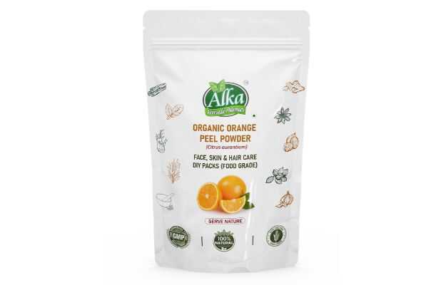 Alka Ayurvedic Pharmacy Organic Orange Peel Powder