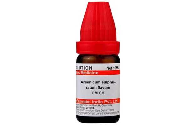 Schwabe Arsenicum sulphuratum flavum Dilution CM CH