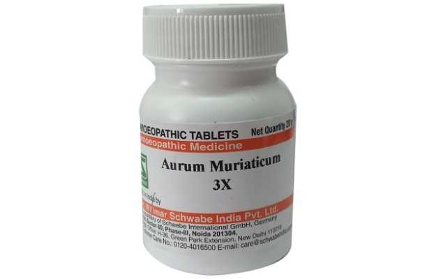 Schwabe Aurum Muriaticum Trituration Tablet 3 X