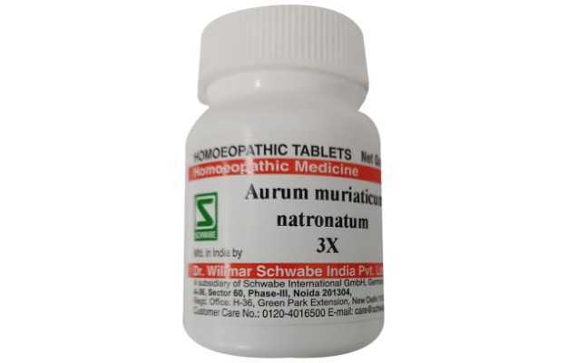 Schwabe Aurum muriaticum natronatum Trituration Tablet 3X