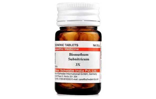 Schwabe Bismuthum subnitricum Trituration Tablet 3X