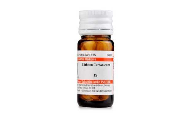 Schwabe Lithium carbonicum Trituration Tablet 3X