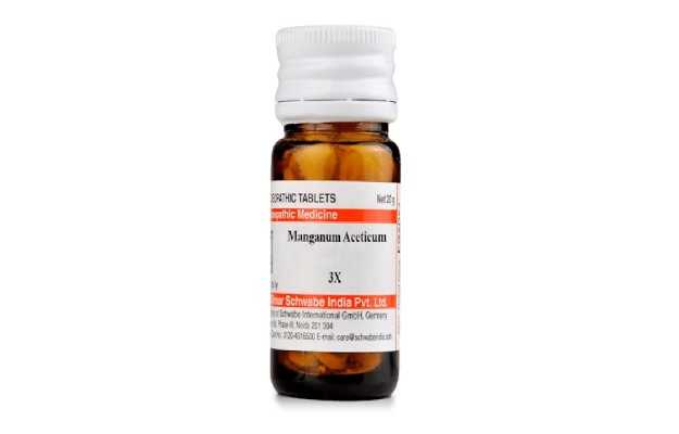 Schwabe Manganum aceticum Trituration Tablet 3X