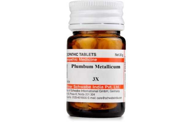 Schwabe Plumbum metallicum Trituration Tablet 3X